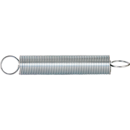 PRIME-LINE Extension Spring, 7/16 in. x 2-3/4 in. x 0.034 in., Steel, Single Loop SP 9612